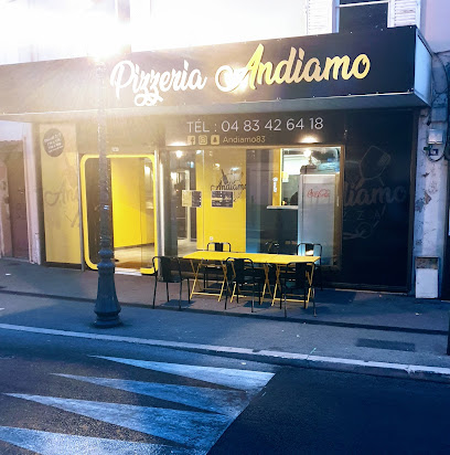 Pizza de ANDIAMO RÔTISSERIE & PIZZA à La Seyne-sur-Mer
