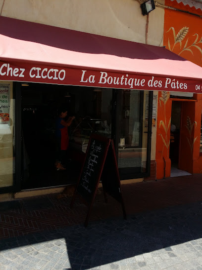 Pizza de Chez Ciccio Boutique des Pates à Sanary-sur-Mer